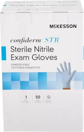 313034023090 Confiderm Disposable Sterile Nitrile Exam Glove #2