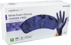 313101896862 Confiderm Disposable Nitrile Exam Glove Standard #2