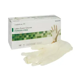 711181274349 Confiderm Latex Exam Gloves Powder Ambidextrous