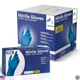 B08SHV13S2 Arocare Disposable Nitrile Gloves Powder Latex