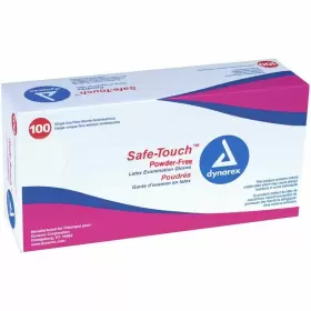 2338 Safe Touch Dynarex Powder Latex Exam Gloves Box