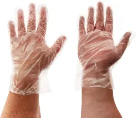 Glp-l Winco Disposable Pe Gloves