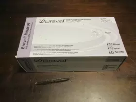 D6620703678882V BRAVAL Nitrile Medical Examination Gloves