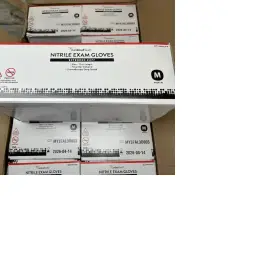 88542XPB CARDINAL Pack Cuff Nitrile Exam Gloves Med