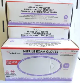 88FS03M CARDINAL Nitrile Exam Gloves Flexal Box