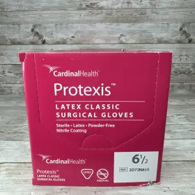 2D72N65X CARDINAL HEALTH Box Protexis Latex Classic Surgical
