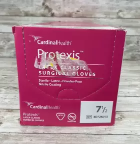 2D72N75X CARDINAL HEALTH Box Protexis Latex Classic Surgical