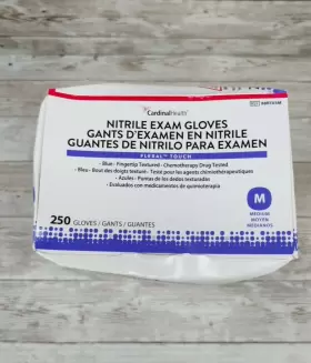 88RT03M CARDINAL HEALTH Dented Flexal Touch Nitrile Exam Med #3