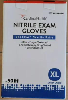 88SNP05XL CARDINAL HEALTH Esteem Sterile Nitrile Exam Gloves