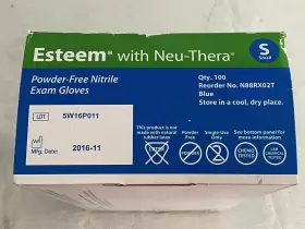 N88RX02T CARDINAL HEALTH Disposable Esteem Neu Thera Nitrile #2