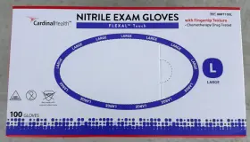 N88TT23L CARDINAL HEALTH Box Nitrile Exam Gloves