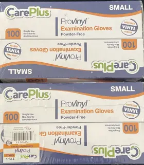 43219-69127 CARE PLUS Disposable Gloves Latex Powder