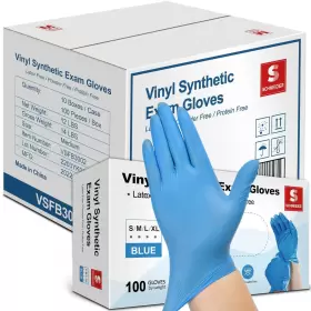 VSFB3001 CARE Synthetic Exam Gloves Powder Latex