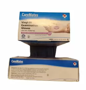 10413010 CAREMATES Examination Gloves Powder #2