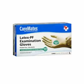 715912103137 CAREMATES Latex Examination Gloves