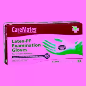 715912103144 CAREMATES Latex Examination Gloves