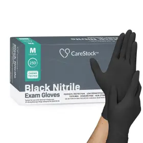 612479263642 CARESTOCK Nitrile Exam Gloves Disposable Latex