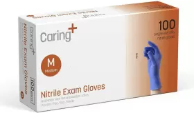 313106919931 CARING Nitrile Exam Gloves Powder Disposable Car