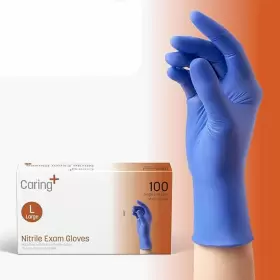 B0C9SV7T7P CARING Nitrile Exam Powder Glove Medical Cleaning #3