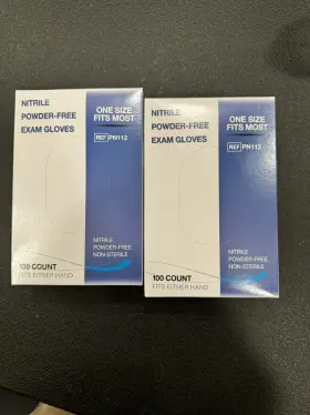 193489024374 CARING INTERNATIONAL Box Nitrile Powder Exam