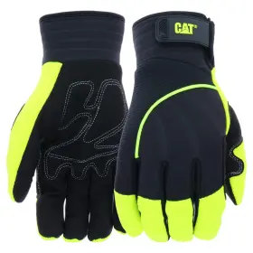 B08F2RD39C CAT Vis Gloves Synthetic Palm
