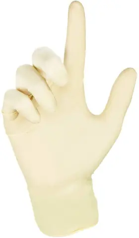 848441062030 CHEFS STAR Disposable Powder Latex Gloves #3