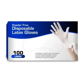 848441062030 CHEFS STAR Disposable Powder Latex Gloves