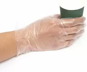 999DISPL CHOICE ORGANIC Disposable Food Service Poly Gloves #3