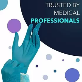 704572439779 CIRCLEWARE Powder Nitrile Disposable Exam Gloves #2