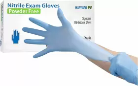 704572439779 CIRCLEWARE Powder Nitrile Disposable Exam Gloves