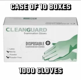 194492628486 CLEAN GUARD Nitrile Medical Powder Exam Gloves