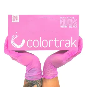 NB510 COLORTRAK Disposable Gloves Single Powder Latex