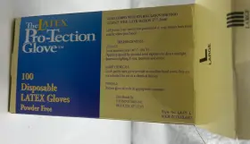 793770331169 COMFITWEAR Box Disposable Powder Latex Gloves