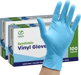 705353985799 COMFY PACKAGE Synthetic Blend Disposable Gloves