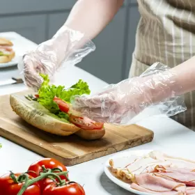 810085791386 COMFY PACKAGE Disposable Poly Gloves Cooking #2