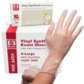 VINXL100INBACLE-7623 CONCENTRIC HEALTH ALLIANCE Exam Gloves