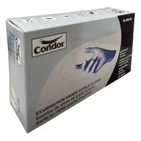 819MG1 CONDOR Disposable Gloves Mil Palm Nitrile Powder