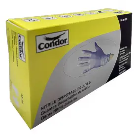 819MG9 CONDOR Disposable Gloves Mil Palm Nitrile Powder