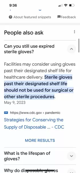 14-34075 CONFIDERM LT Latex Surgical Glove Mckesson Standard #2