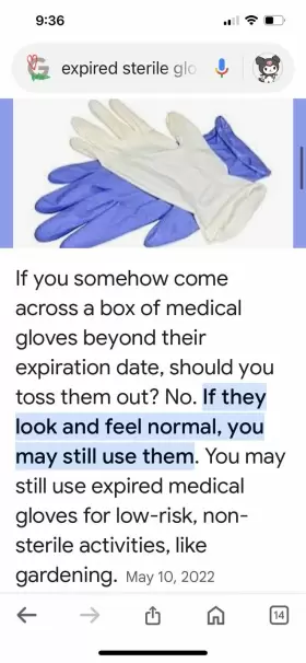 14-34075 CONFIDERM LT Latex Surgical Glove Mckesson Standard #3
