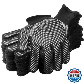 B08R8FCMP9 COOHORN Glove Liners Anti Slip Dots Knitted