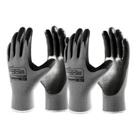 B0CJBP8NZQ COOLJOB Nitrile Dipped Safety Gloves Grip Slip