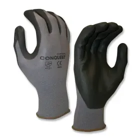 6905-L CORDOVA Safety Conquest Coated Knit Glove Gauge