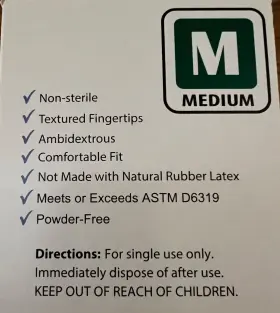2022794 COSTCO Nitrile Exam Gloves Latex #2