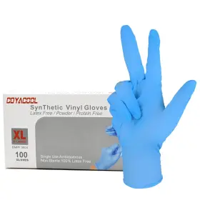 602016778388 COYACOOL Disposable Latex Gloves Nitrile Blend