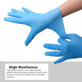 696565753231 COYACOOL Disposable Gloves Nitrile Blend Latex #2