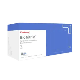 CR3576 CRANBERRY Bionitrile Exam Gloves Box