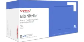 CR3577 CRANBERRY Bio Nitrile Exam Gloves