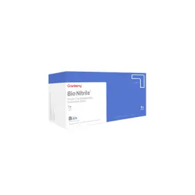 CR3578 CRANBERRY Bio Nitrile Exam Gloves Box