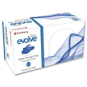 555123603139 CRANBERRY USA Evolve Nitrile Exam Gloves Mil